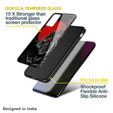 Red Moon Tiger Glass Case for Oppo Reno8 5G