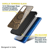 Luxury Mandala Glass Case for Mi Redmi Note 10