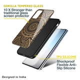 Luxury Mandala Glass Case for Samsung Galaxy M52 5G