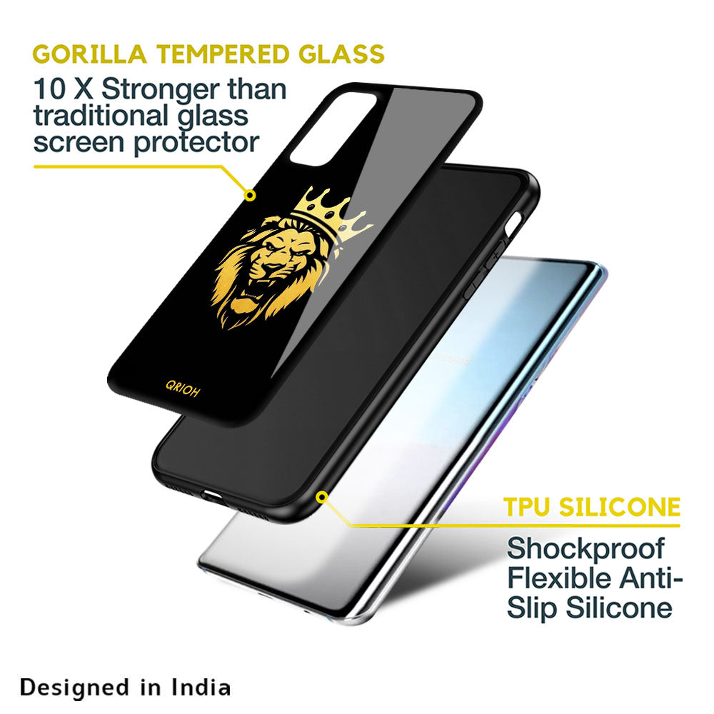 Lion The King Glass Case for Samsung Galaxy M13