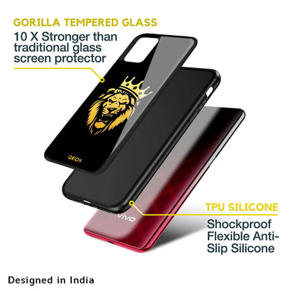 Lion The King Glass Case for Vivo V15 Pro