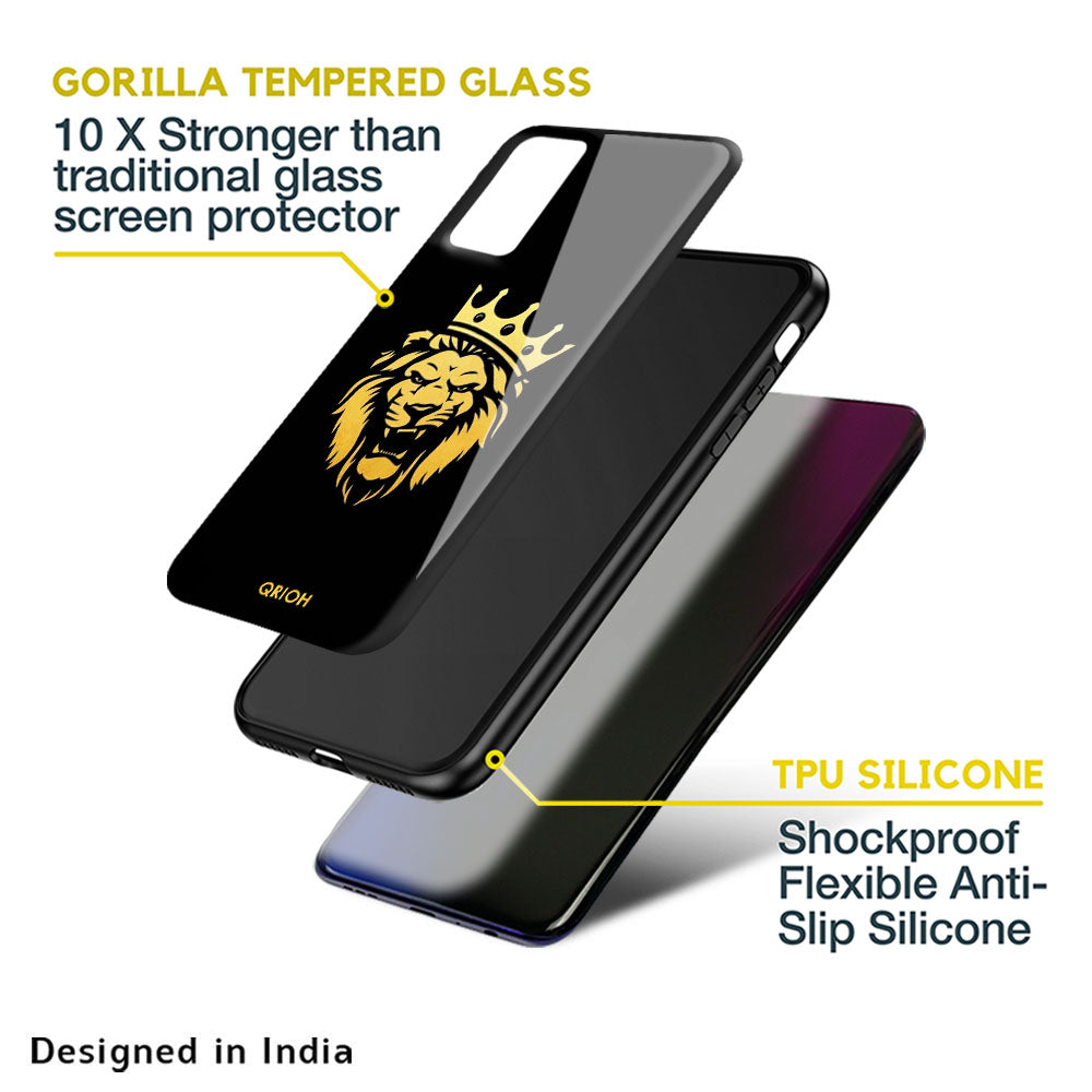 Lion The King Glass Case for Oppo Reno8 5G
