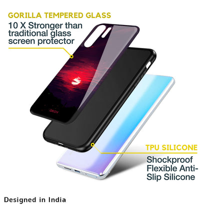 Morning Red Sky Glass Case For Huawei P30 Pro