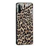 Leopard Seamless Glass Case For Huawei P40 Pro