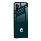 Hunter Green Glass Case For Huawei P40 Pro