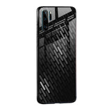 Dark Abstract Pattern Glass Case For Huawei P40 Pro