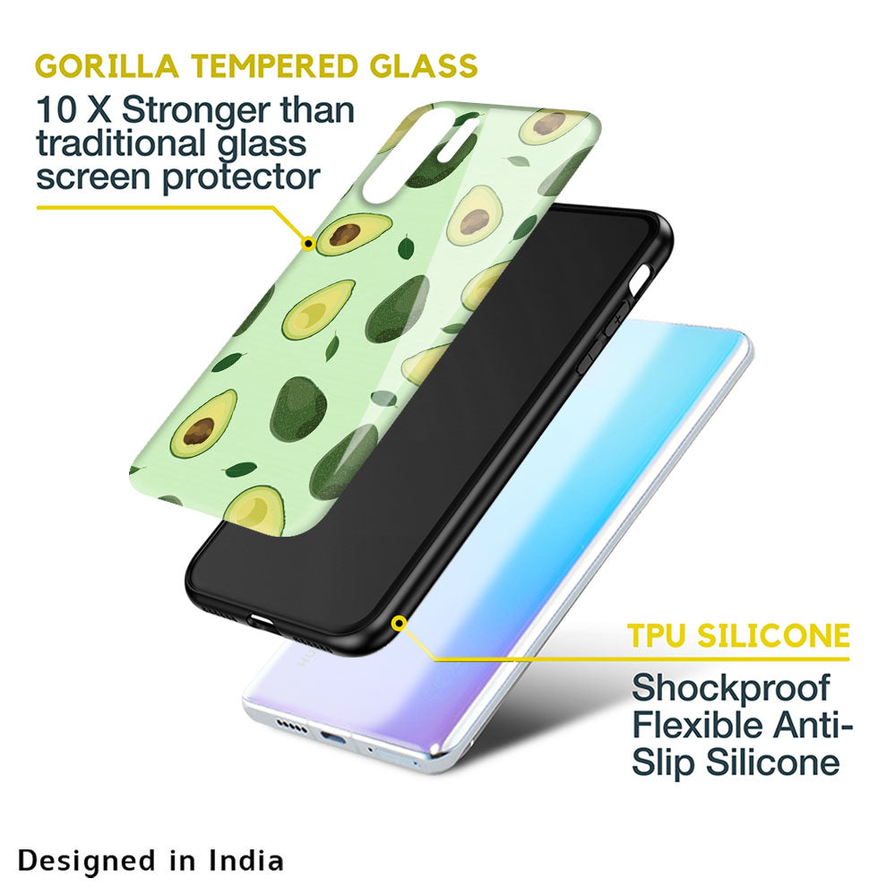 Avocado Green Glass Case For Huawei P30 Pro