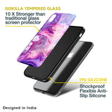 Cosmic Galaxy Glass Case for iPhone SE 2022