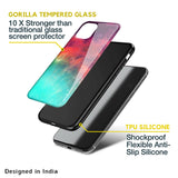 Colorful Aura Glass Case for Nothing Phone (1)
