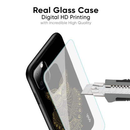 Golden Owl Glass Case for Nothing Phone (1)