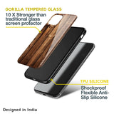 Timber Printed Glass case for Nothing Phone (1)