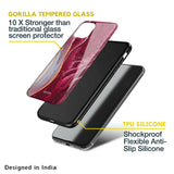 Crimson Ruby Glass Case for Nothing Phone (1)