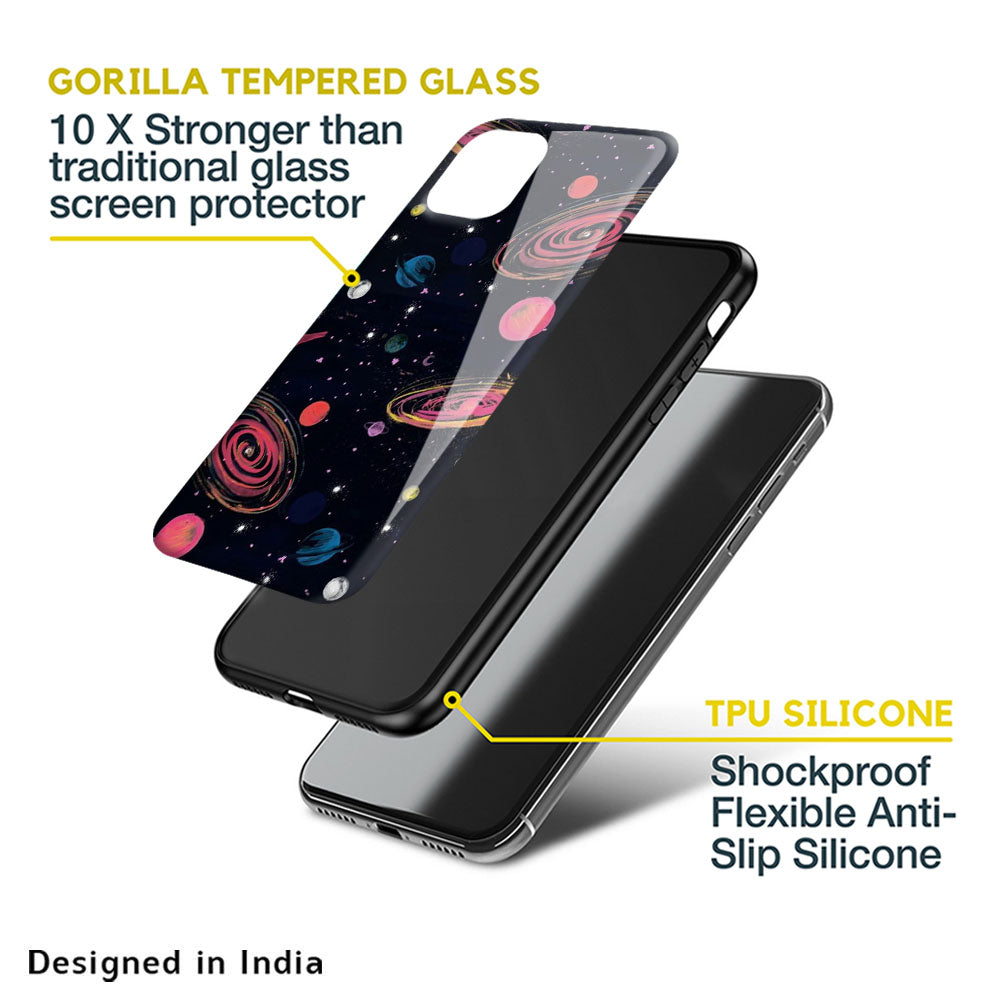 Galaxy In Dream Glass Case For Nothing Phone (1)