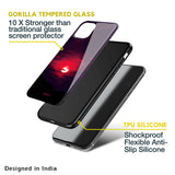 Morning Red Sky Glass Case For Nothing Phone (1)