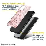 Shimmer Roses Glass case for Nothing Phone (1)