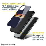 Tricolor Stripes Glass Case For Nothing Phone (1)
