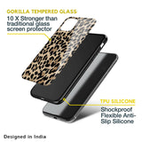 Leopard Seamless Glass Case For Nothing Phone (1)