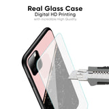 Marble Texture Pink Glass Case For Nothing Phone (1)