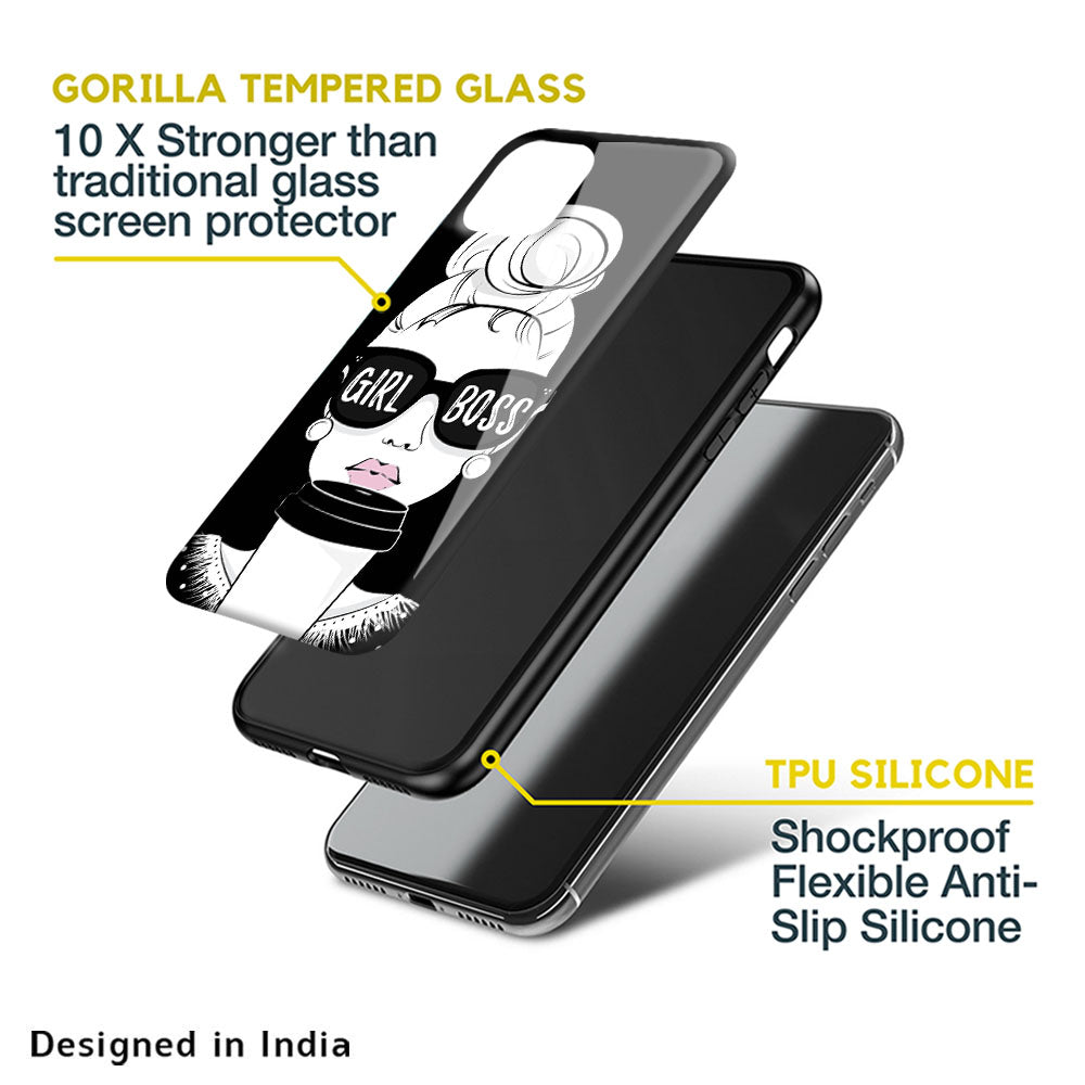 Girl Boss Glass Case For Nothing Phone (1)