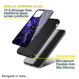Techno Color Pattern Glass Case For Nothing Phone (1)