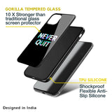 Never Quit Glass Case For Nothing Phone (1)