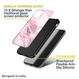 Diamond Pink Gradient Glass Case For Nothing Phone (1)