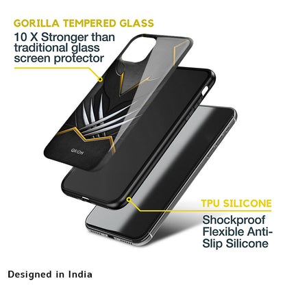 Black Warrior Glass Case for Nothing Phone (1)