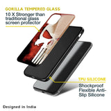 Red Skull Glass Case for Nothing Phone (1)