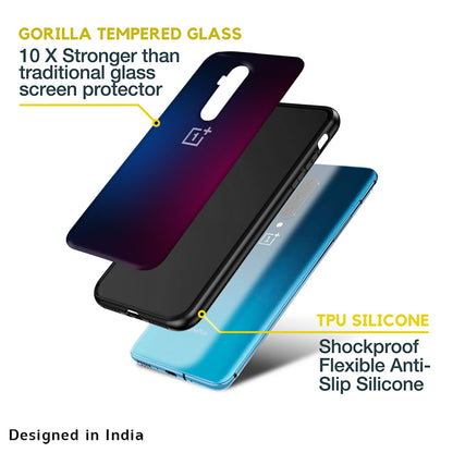 Mix Gradient Shade Glass Case For OnePlus 10T 5G