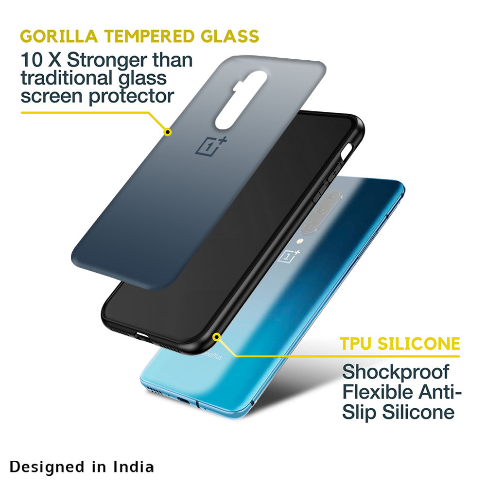 Smokey Grey Color Glass Case For OnePlus 10T 5G