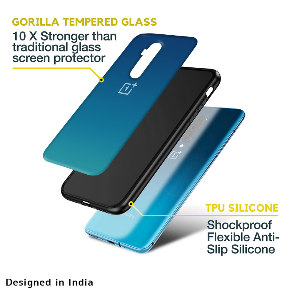 Celestial Blue Glass Case For OnePlus 10T 5G