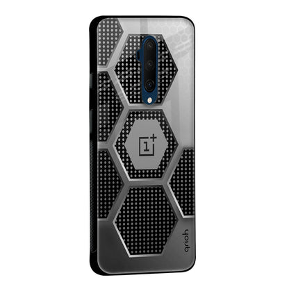 Hexagon Style Glass Case For OnePlus 10T 5G