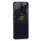 Deadlock Black Glass Case For OnePlus 7