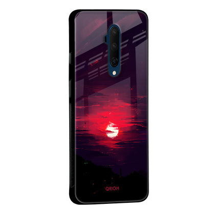 Morning Red Sky Glass Case For OnePlus 9RT