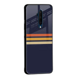 Tricolor Stripes Glass Case For OnePlus Nord 2T 5G
