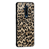 Leopard Seamless Glass Case For OnePlus 6T