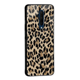 Leopard Seamless Glass Case For OnePlus 10R 5G