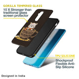 Tea With Kitty Glass Case For OnePlus 10T 5G