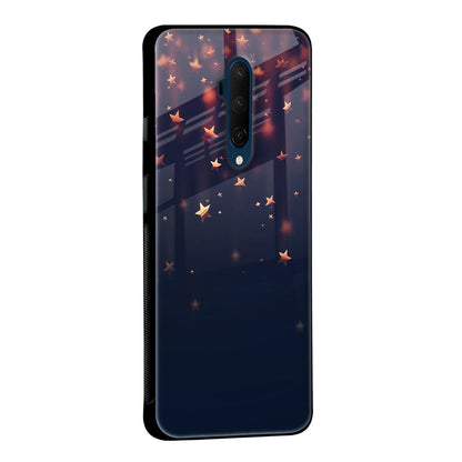 Falling Stars Glass Case For OnePlus 10T 5G