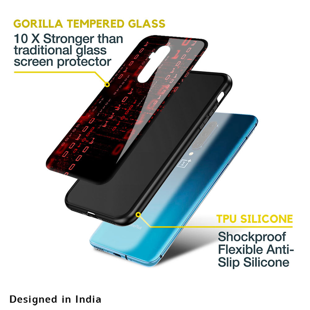 Let's Decode Glass Case For OnePlus Nord