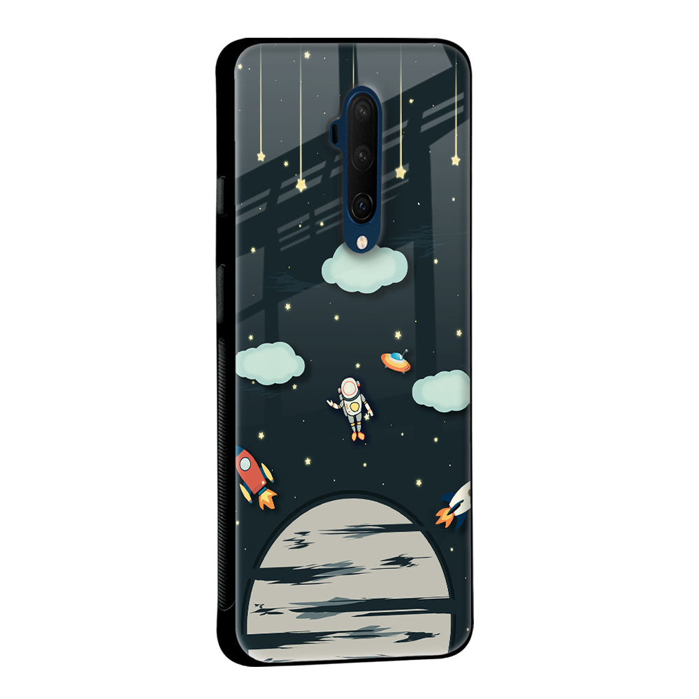 Astronaut Dream Glass Case For OnePlus 10T 5G