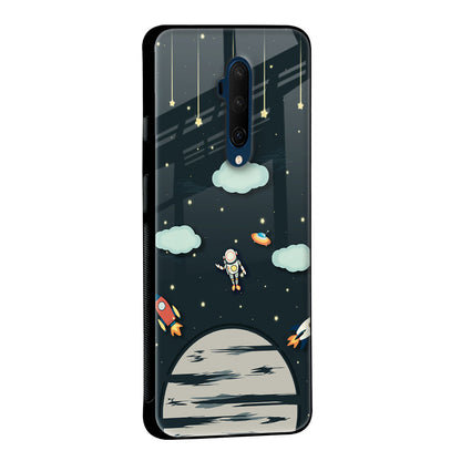 Astronaut Dream Glass Case For OnePlus 10T 5G