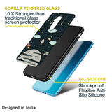 Astronaut Dream Glass Case For OnePlus 10T 5G