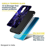Techno Color Pattern Glass Case For OnePlus Nord N20 5G