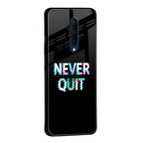 Never Quit Glass Case For OnePlus 10T 5G