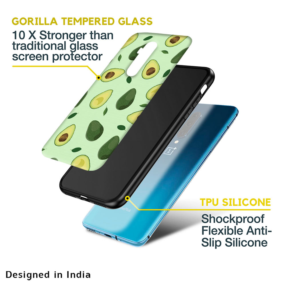 Avocado Green Glass Case For OnePlus Nord N20 SE