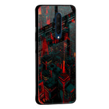 City Light Glass Case For OnePlus 7T