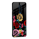 Floral Decorative Glass Case For OnePlus 10T 5G