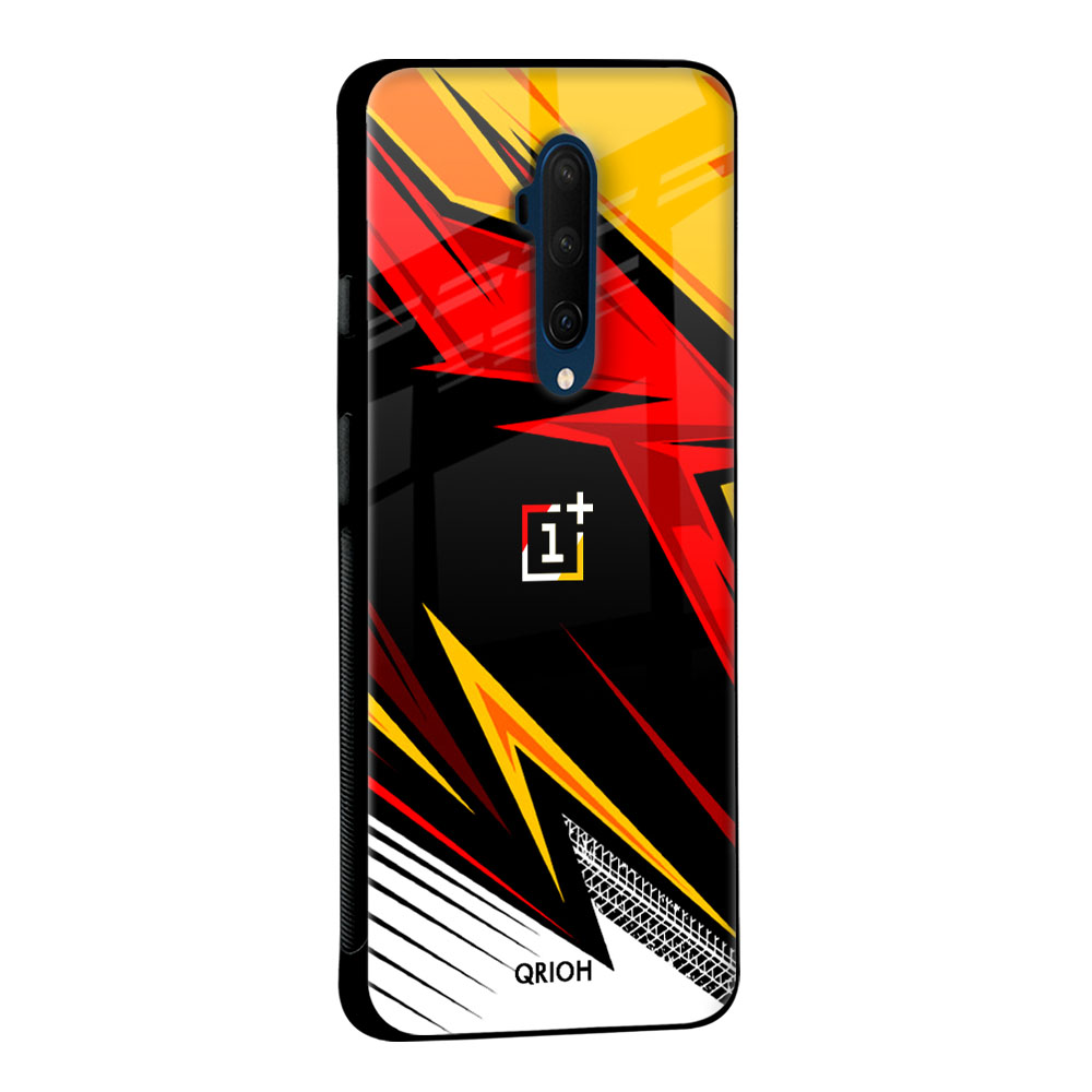 Race Jersey Pattern Glass Case For OnePlus Nord N20 SE