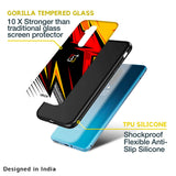 Race Jersey Pattern Glass Case For OnePlus Nord 2T 5G